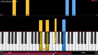 Naruto  Sadness and Sorrow  EASY Piano Tutorial  How to play Sadness and Sorrow  ナルト [upl. by Harty]