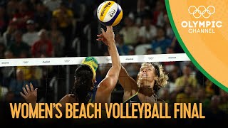 Womens Beach Volleyball Final  Full Replay  Rio 2016 Replays [upl. by Adlaremse992]