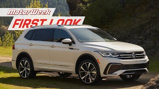 2022 Volkswagen Tiguan  MotorWeek First Look [upl. by Fausta797]