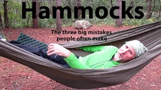 HAMMOCKS  The three big mistakes people often make [upl. by Rocky]