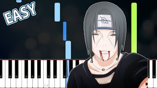 Naruto Shippuden OST  Despair Easy Piano Tutorial [upl. by Pownall]