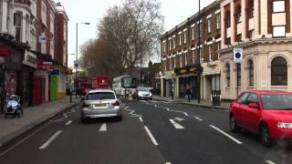 London streets 335  Fulham Road  Putney Bridge  Wimbledon [upl. by Animehliw]