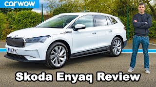 Skoda Enyaq 2021 indepth EV review [upl. by Missi]