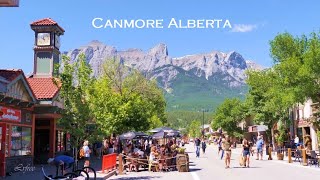 CANMORE Alberta Canada Travel [upl. by Anehs156]