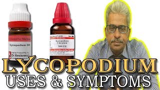 Lycopodium in Hindi  Uses amp Symptoms in Homeopathy by Dr PS Tiwari [upl. by Fabron]