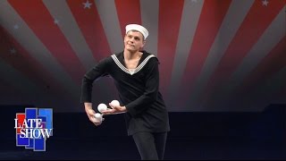 Juggler Alexander Koblikov Performs [upl. by Nirhtak]