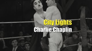 Charlie Chaplin Boxing Scene Clip  City Lights 1931 [upl. by Llenol288]