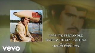 Vicente Fernández  Borracho Sin Cantina Cover Audio [upl. by Reed]