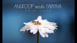 Anuroop weds Tabitha [upl. by Barret]