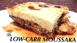 How To Make Moussaka  LowCarb Keto Friendly Moussaka Recipe [upl. by Dwinnell]