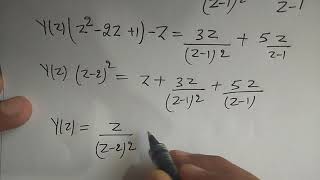 Difference Equation  Solution using Z transform  Part 3  Dr Abhishek  RSC [upl. by Thatcher]