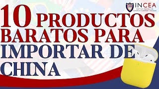 10 Productos Baratos Para Importar De China [upl. by Anawak]