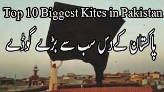 Top 10 Biggest kites in Pakistan  Kitekite  GolgappaY Kites [upl. by Nimref]