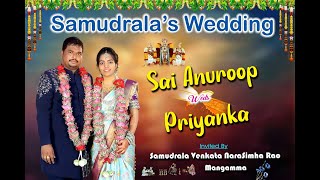 Sai Anuroop Weds Priyanka [upl. by Allez]