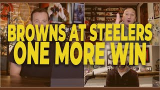 Browns at Steelers One More Win [upl. by Alvira165]