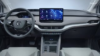 2021 Skoda Enyaq iV – Interior [upl. by Hsakiv]