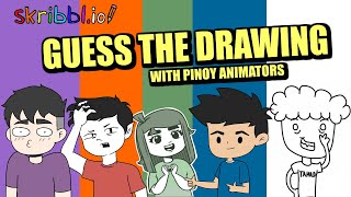 GUESS THE DRAWING WITH PINOY ANIMATORS  SKRIBBL [upl. by Kristian501]