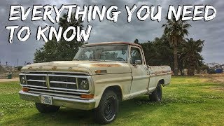 Project Rundown 1 My 1971 Ford F100 [upl. by Eilime]