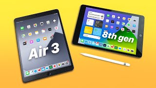 iPad 8th generation vs iPad Air 3  Storage or Style [upl. by Bixler]