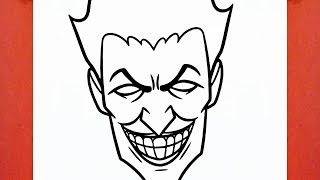 HOW TO DRAW THE JOKER [upl. by Iow]