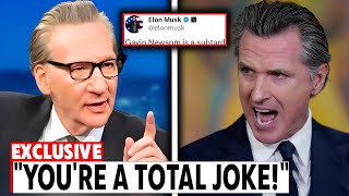 Bill Maher Takes Down Gavin Newsom in Heated Debate—Audience Left Stunned [upl. by Nybor81]