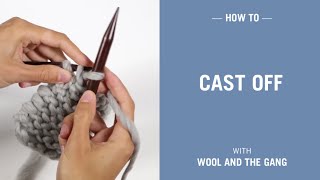 How to cast off your knitting [upl. by Ahselyt501]