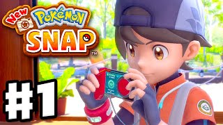 New Pokemon Snap  Gameplay Walkthrough Part 1  Florio Nature Park Day and Night Nintendo Switch [upl. by Ennagroeg]