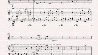 Despair Naruto  Violin and Piano Sheet Music [upl. by Holladay]