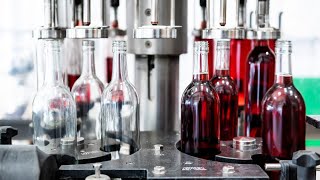 Winemaking How the Wine Bottling Line Works [upl. by Chicoine313]