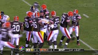 2008 Week 2  Steelers  Browns [upl. by Hester452]