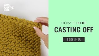 How to knit Casting Off [upl. by Adnal611]