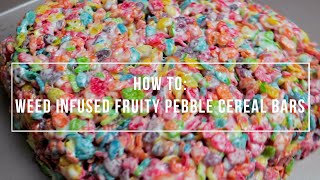 Quick amp Easy  How To Make Fruity Pebble Edibles [upl. by Cinelli]