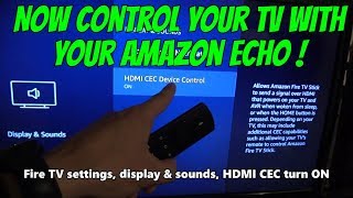 How to control your TV with your Amazon Echo Alexa [upl. by Behre]