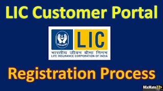 LIC Customer Portal Registration  Online LIC Premium Payment from both web and Application [upl. by Norvol]