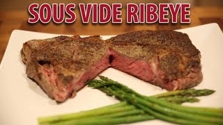 Best Sous Vide Ribeye  How to Sous Vide Steaks [upl. by Atilef]