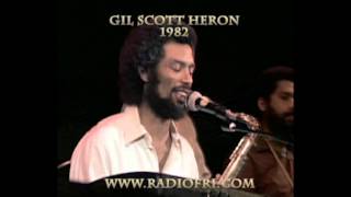 Gil Scott Heron  Johannesburg [upl. by Barolet]