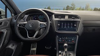 2022 VW Tiguan Interior Tour [upl. by Aicirpac865]