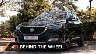 2019 MG ZS Review  Behind The Wheel [upl. by Atteugram327]