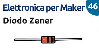 I diodi Zener  Elettronica per Maker  Video 46 [upl. by Salakcin]