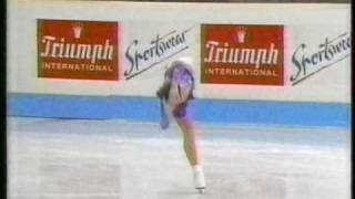 Nancy Kerrigan USA  1991 World Figure Skating Championships Ladies Original Program [upl. by Valora136]