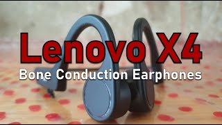 Lenovo x4 bone conducting headphones [upl. by Georgeanna326]