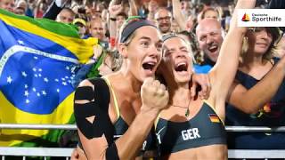 Laura Ludwig Beachvolleyball  Leistung Fairplay Miteinander [upl. by Germaine]