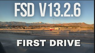 Windy Drive on Tesla FSD 1326 [upl. by Kyle]