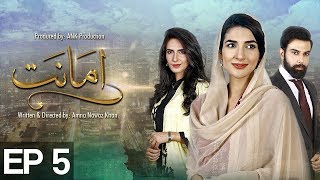 Amanat  Episode 5  Urdu1 Drama  Rubab Hashim Noor Hassan [upl. by Filberto]