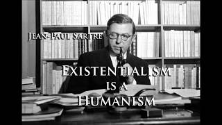 JeanPaul Sartre  Existentialism is a Humanism Philosophy Audioboook Full Lecture [upl. by Torrie]