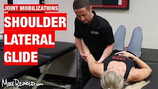 Shoulder Lateral Distraction Joint Mobilization [upl. by Esilanna]