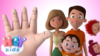 Daddy Finger song 🖐 The Finger Family  karaoke  HeyKids  Nursery Rhymes [upl. by Batholomew591]