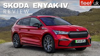 Skoda Enyaq IV Review  Fleet UK [upl. by Artemis]