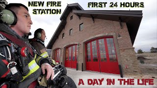 First 24 Hours in a New Fire Station  A Day in the Life [upl. by Fries760]