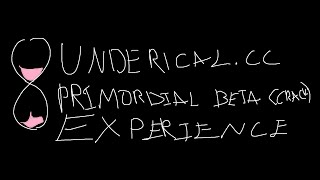 The primordial crack underical experience [upl. by Eentroc]